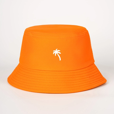 Cappello Da Pescatore Ricamato Palma Protezione Solare Estate All'Aperto Regolabile Casual Viaggio Cappello In Tessuto