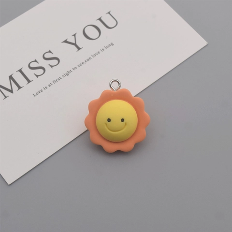 Cute Resin Charms Food Flower Rainbow Star Shapes DIY Jewelry Making For Keychain Earring Accessories