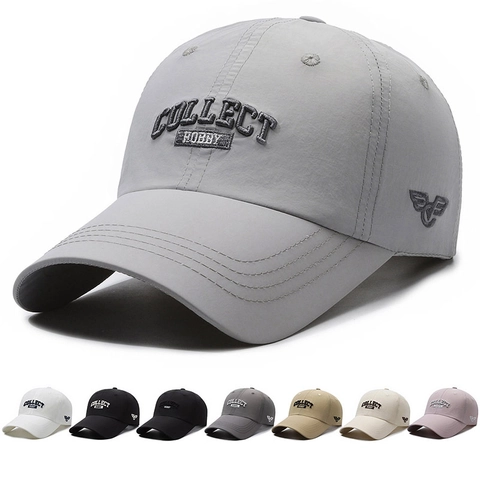 Cappello Da Baseball Asciugatura Rapida Unisex Traspirante Protezione Solare Cappello Pesca Sportivo Regolabile