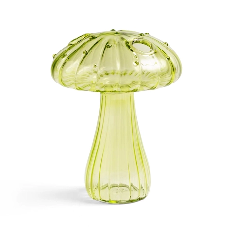 Mushroom Shaped Glass Vase High Borosilicate Colorful Hydroponic Aromatherapy Tabletop Home Decor Creative Minimalist
