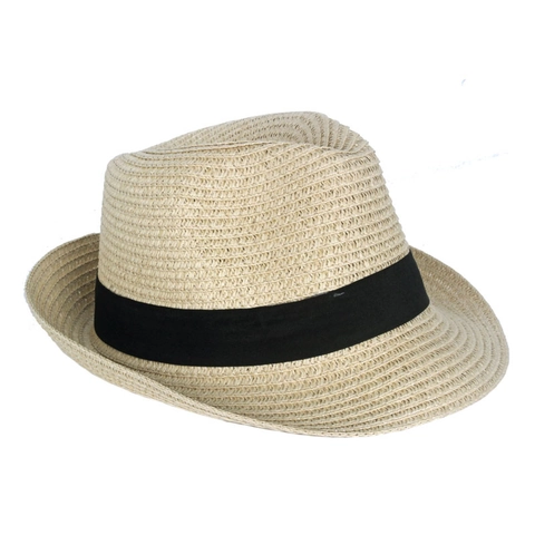 Cappello Fedora Paglia Protezione Solare Traspirante Intrecciato Estate Spiaggia Vacanze Stile Jazz Classico Per Unisex Adulti Bambini