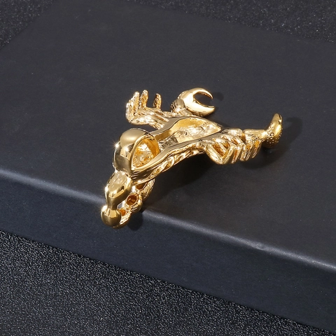 Scorpion Pendant 316L Stainless Steel Titanium Steel Retro Punk Rock Hip Hop Men Jewelry Fashion Accessory