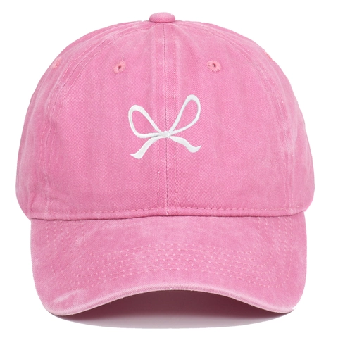 Gorra De Béisbol De Algodón Lavado Bordado De Lazo Vintage Ajustable Deporte Casual Sombrero Para El Sol