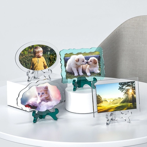 Stampo In Silicone Per Cornice Foto DIY Strumenti Di Fusione In Resina Epossidica Per Supporto Da Tavolo