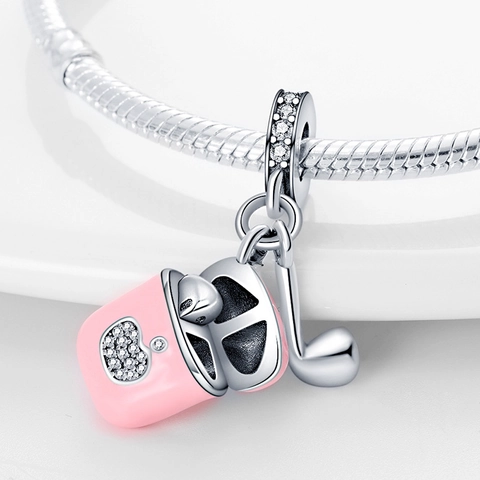 925 Sterling Silver Music Charms Guitar Headphones Note Pendant Zirconia Bead For DIY Bracelet Necklace Women Fashion Jewelry