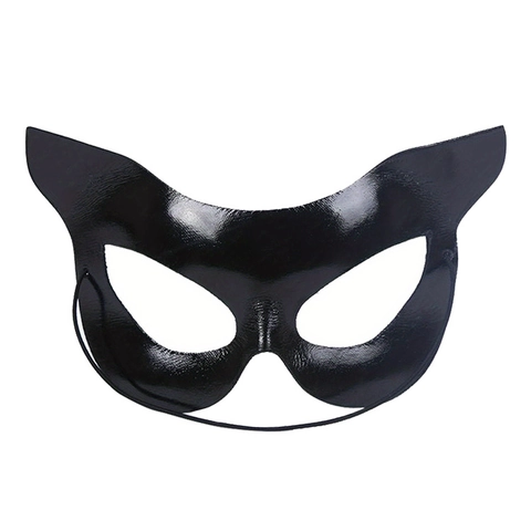 Katzenohren Maske Halsband Mit Glocke Geflochtene Peitsche PU Leder Halloween Cosplay Maskenball Party Zubehör Sexy Gothic