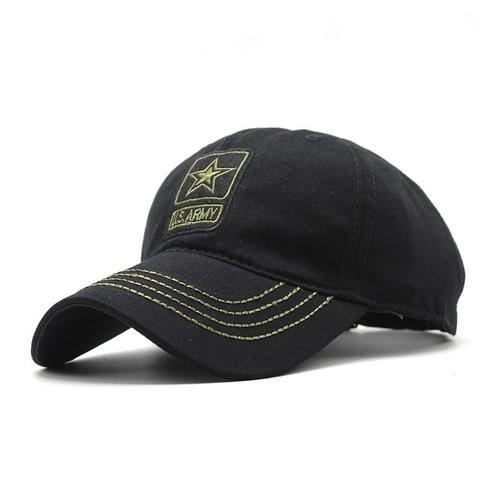 Casquette De Baseball En Coton Camouflage Tactique Protection Solaire Plein Air Style Militaire Réglable Hommes Femmes