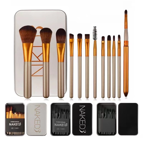 Professionelle Make-up Pinsel Mit Aufbewahrungsetui Synthetikfaser Weiche Borsten Tragbare Reise Beauty Tool Für Foundation