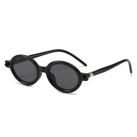 Gafas De Sol Ovaladas Retro Montura De Plástico Protección UV400 Moda Vintage Exterior Hombre Mujer
