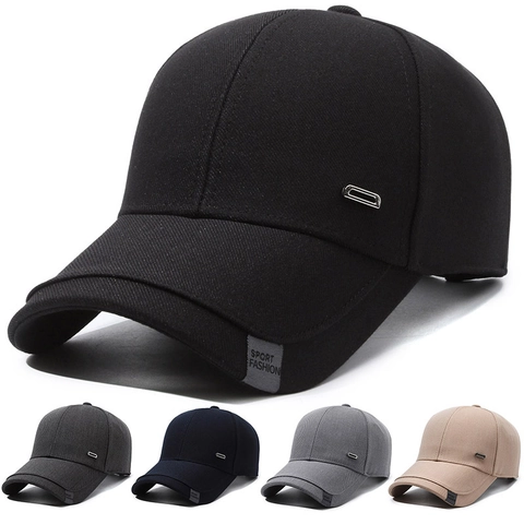 Cappello Da Baseball In Cotone Sport Fashion Fibbia In Metallo Regolabile Cappello Protezione Solare Outdoor