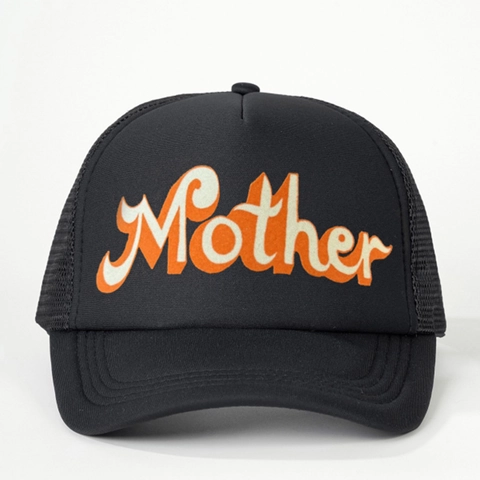 Donna Mother Lettera Stampa Trucker Hat Retro Mesh Berretto Da Baseball Regolabile Traspirante Casual Cappello Da Sole