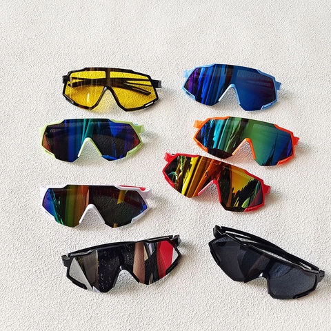 Kids Sports Sunglasses UV400 Protection AC Lens Resin Frame Outdoor Cycling Windproof Goggles For Boys Girls