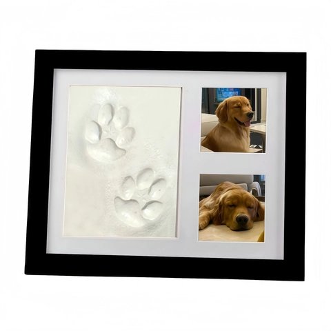 MDF Handprint And Footprint Picture Frame For Baby And Pet Keepsake DIY Memorial Desktop Or Wall Hanging Decor