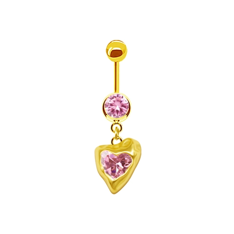 Piercing Ombelico Pendente Farfalla Rame Zircone Piercing Ombellicale Gioielli Per Il Corpo Donna Moda