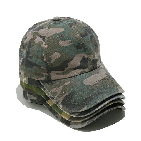 Casquette De Baseball Camouflage Coton Réglable Pare-Soleil Chapeau Sport De Plein Air Hommes Femmes Unisexe Style Hip Hop
