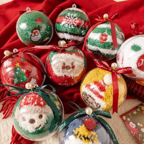 Calcetines De Navidad De Terciopelo Coral Cálidos Gruesos Esponjosos Calcetines Dormir Patrón Papá Noel Reno Muñeco Nieve Regalo Bola
