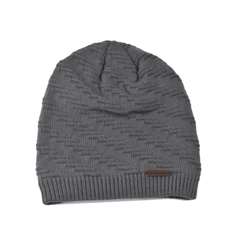 Berretto Invernale In Maglia Foderato In Pile Termico Caldo Spesso Trecce Esterno Unisex
