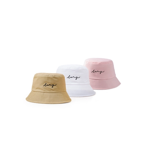 Cappello A Secchiello In Tela Di Cotone Con Ricamo Protezione Solare Viaggi All'aperto Moda Cappello Da Pescatore Per Donne Uomini