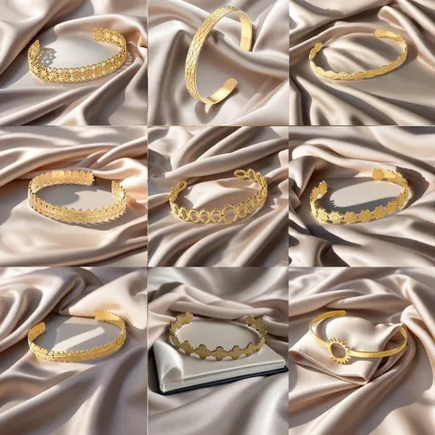 Modieuze Roestvrijstalen Manchetarmband Hol Blad Zonpatroon Open Bangle Geometrische Textuur Sieraden Voor Dames