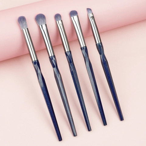 Augen Make-Up Pinsel Kunstfaser Rauten Griff Für Lidschatten Verblenden Augenbrauen Tragbare Beauty Tools