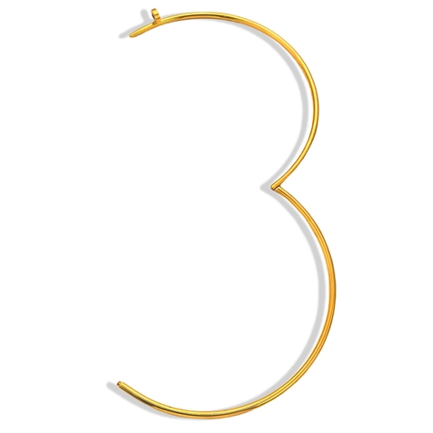 Collana Girocollo Minimalista in Acciaio Inossidabile a Forma di Chiodo per Uomo e Donna Placcato Oro Argento Design a Bambù Gioielli