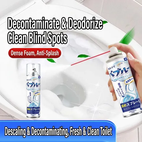 Detergente Per Bagno In Schiuma A Bolle Per WC Mousse Antischizzo Deodorante Antibatterico Spray Per La Pulizia