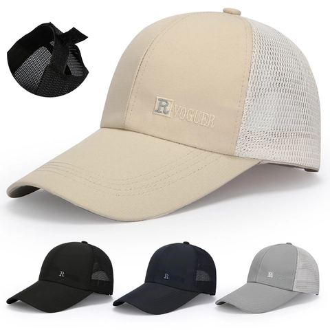 Cappellino Da Baseball In Rete Uomo Donna Traspirante Protezione Solare Sport All'aperto Cappello Trucker Regolabile Casual
