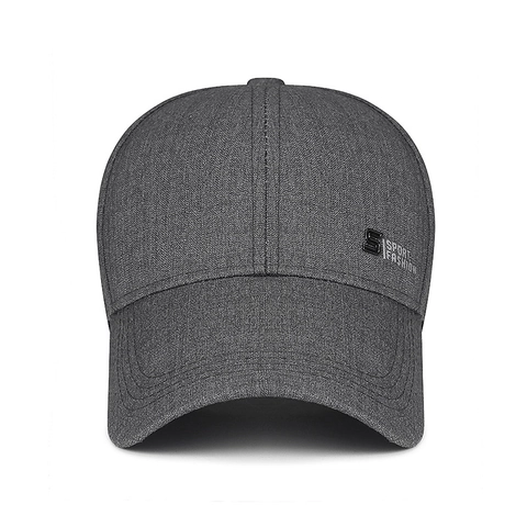Sport Mode Baseballkappe Polyester Atmungsaktiv Strukturiert Lange Krempe Sonnenschutz Outdoor Verstellbare Freizeitkappe