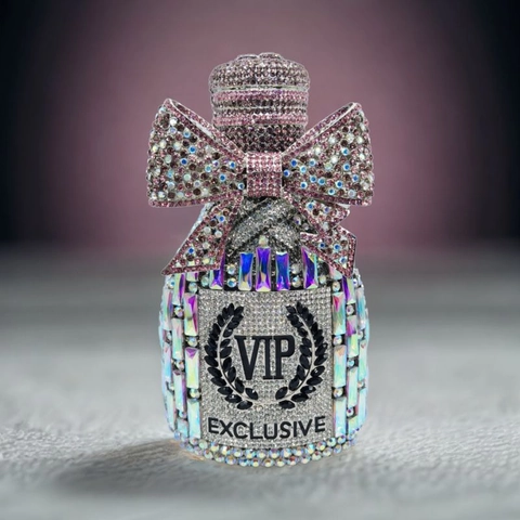 Sac De Soirée En Forme De Bouteille Avec Strass Nœud En Cristal Sac À Main Élégant Pour Femmes VIP Exclusive