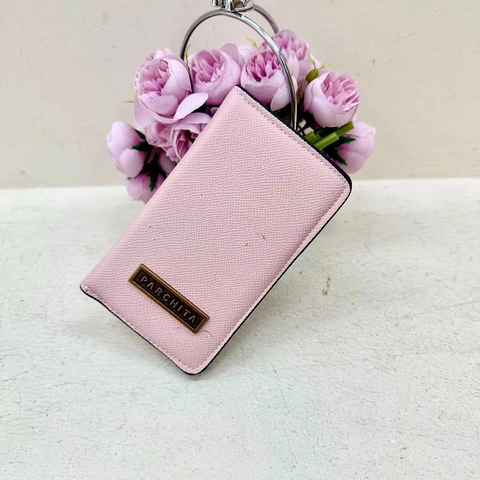 Women Long Wallet Textured PU Leather Minimalist Solid Color Multi Slot Card Holder Zipper Closure Waterproof Clutch Purse