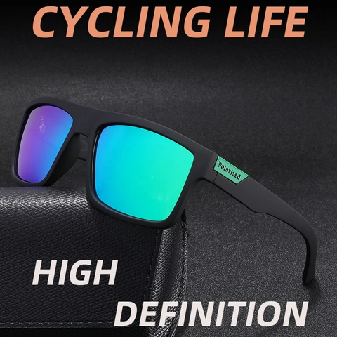Gafas De Sol Deportivas Polarizadas Lentes TAC Protección UV400 Montura De PC Ligera Mate Para Ciclismo Conducción Pesca Exterior