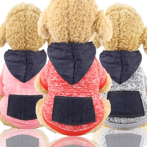 Pet Dog Cat Hoodie Fleece Warm Winter Sweatshirt With Pocket Large Ears Camouflage Letter Print Casual Pullover Apparel