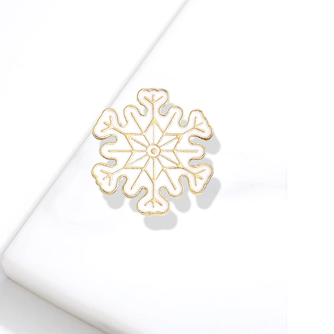 Spilla in Smalto a Forma di Albero di Natale e Fiocco di Neve per Uomo e Donna Carine Spille a Distintivo in Lega con Strass Gioielli per Abbigliamento Festivo