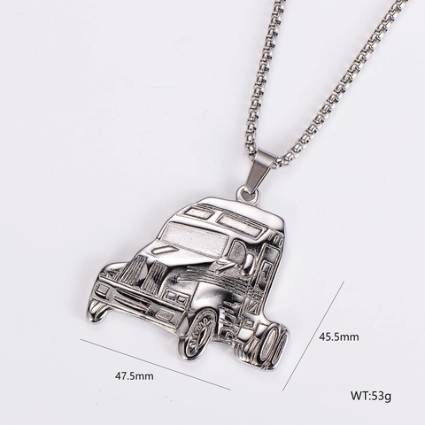Hip Hop Anhänger Halskette 304 Edelstahl Punk Wikinger Gothic Schmuck Für Herren Damen Thors Hammer Schädel Kreuz Auto Pferd