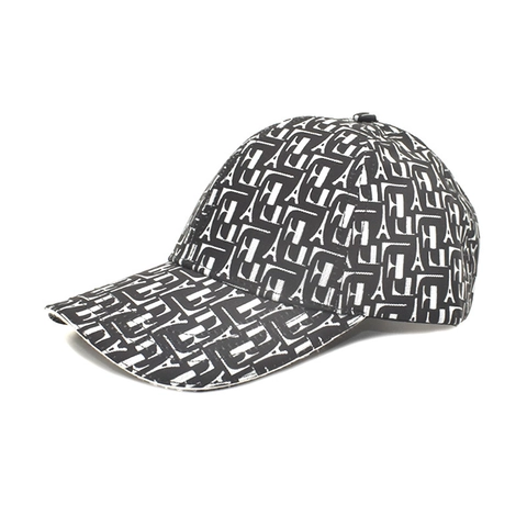Baseball Cap Full Print Letter Geometric Pattern Sun Hat Breathable Polyester Curved Brim Outdoor Casual For Men Women