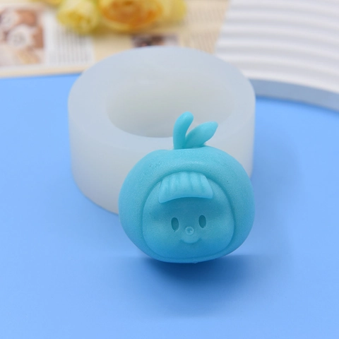 Siliconen Vorm Cartoon Jongen Karaktervorm Voor DIY Fondant Taart Decoreren Aromatherapie Gips Handgemaakte Zeep Handwerk
