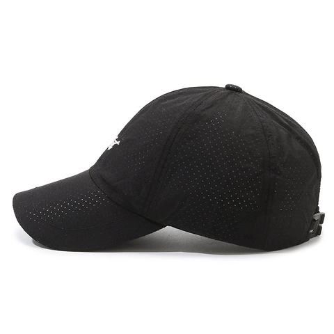 Gorra De Béisbol De Secado Rápido Malla Transpirable Sombrero De Sol De Verano Ajustable Deporte Al Aire Libre Pesca