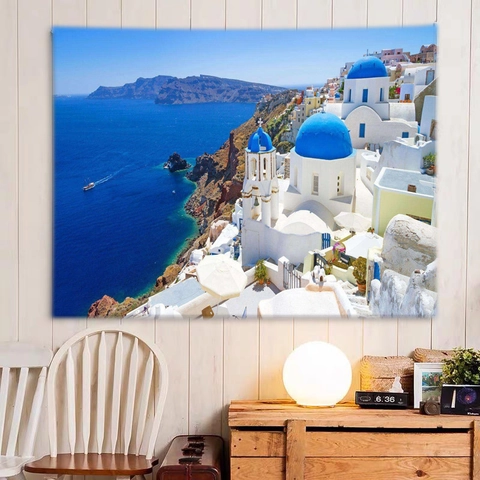 Tapiz De Pared Decorativo Tejido Poliéster Impresión HD Naturaleza Paisaje Bosque Lobo Diseños De Animales Para Decoración Hogar