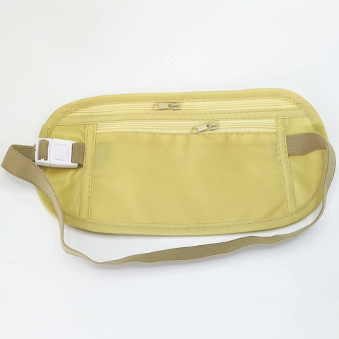Ultradünne Reise Gürteltasche Leichte Polyester Bauchtasche Für Outdoor Sport Handy Pass Geld Organizer Tasche