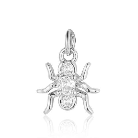 Kupfer Zirkonia Herz Delphin Spinne Anhänger Für DIY Halskette Armband Herstellung Böser Blick Schmetterling Anhänger Damen Schmuck