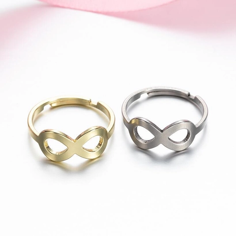 Hollow Geometrische Ringe Edelstahl Verstellbar Offen Stern Mond Herz Schmuck Für Frauen Vintage Mode Stil