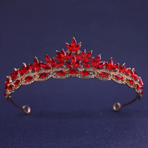 Elegante Brautkrone Diadem Legierung Strass Kristall Haarschmuck Für Hochzeit Abendparty Damen Accessoires