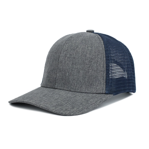 Lässig Baumwolle Leinen Trucker Hut Atmungsaktiv Mesh Baseballkappe Für Damen Herren Verstellbar Vintage Snapback Hut