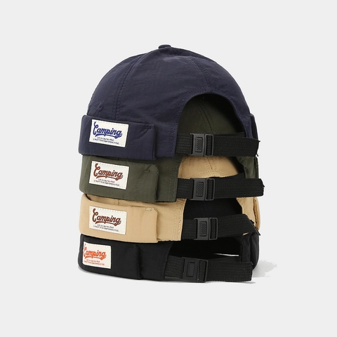 Cappello Docker Vintage Miki Senza Visiera Ripstop Asciugatura Rapida Regolabile Retro Hip Hop Per Uomo E Donna