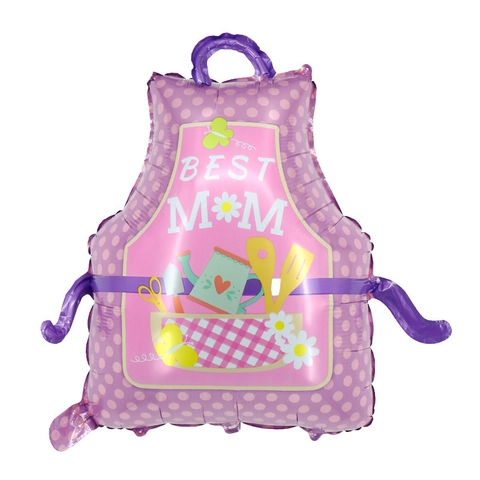 Ballons En Aluminium Mothers Day Trophée Couronne Tablier Fleur Nuage Panier Décoration De Fête Pour Maman Meilleure Mère