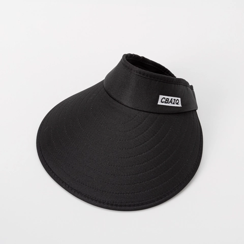 Cappello Visiera Tesa Larga Estate Sport All'Aperto Regolabile Poliestere Protezione Solare Uomo Donna