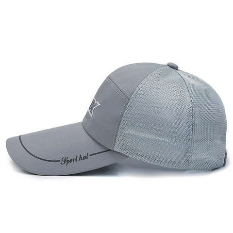 Mesh Honkbalpet Ademend Sneldrogend Polyester Zonnehoed Verstelbare Outdoor Sport Mode Voor Heren Dames