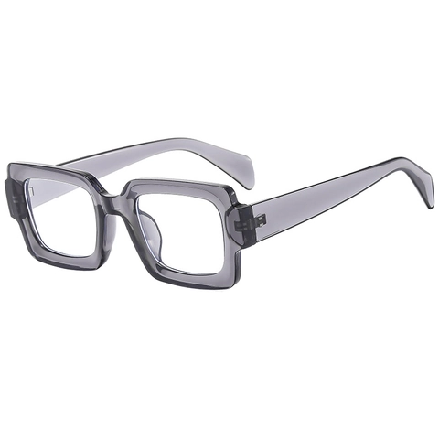 Gafas De Sol Cuadradas Vintage Montura PC Lente AC Protección UV400 Moda Retro Gafas Grandes Para Hombre Y Mujer
