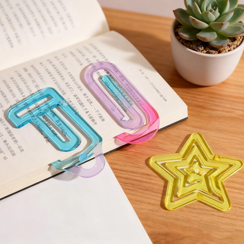 Stampo In Silicone Per Colata Di Resina Forme Segnalibro Graffetta Irregolari Stella Cuore Tazza Caffè Strumento DIY