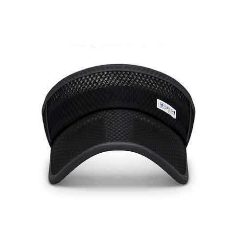 Sun Visor Hat Mesh Polyester Breathable Adjustable Sport Outdoor Running Tennis Golf For Men Women